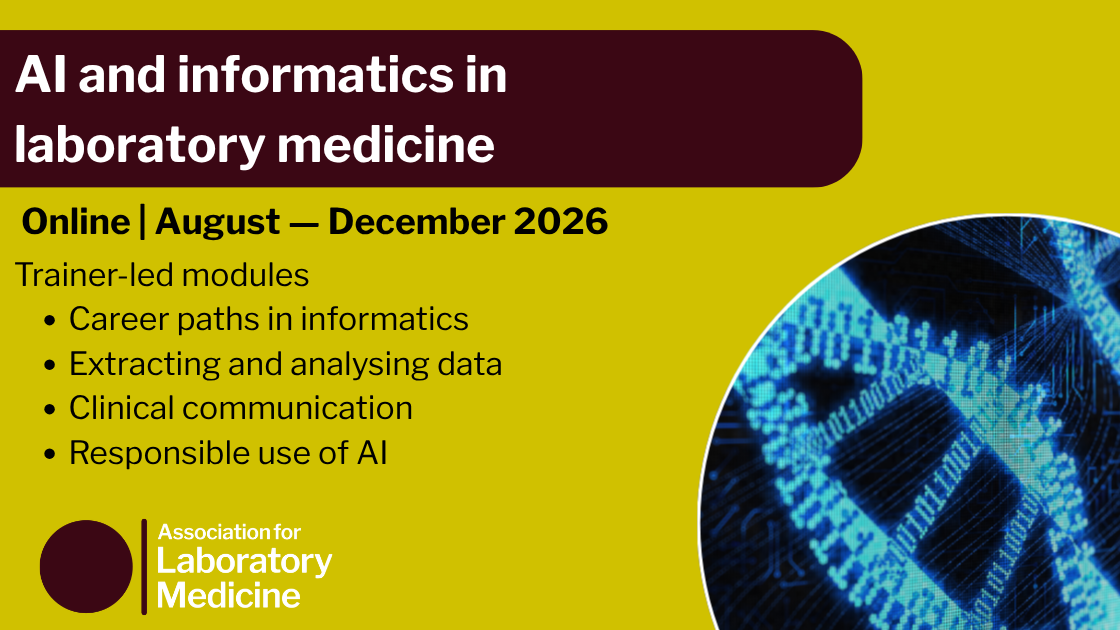 Ai and informatics in laboratory medicine