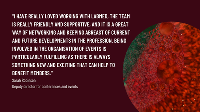 Rare Roles Text Rare roles at LabMed - don't miss out
